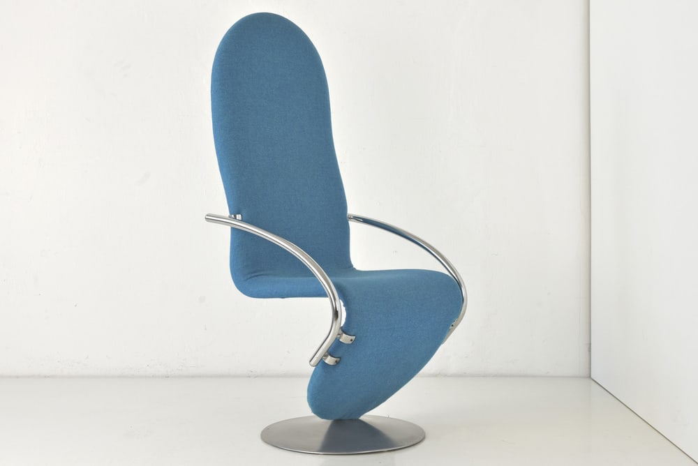 1-2-3 Series Highback Chair by V. Panton, 1973 - 4