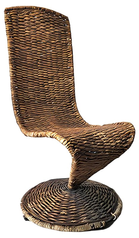 S Chair in Braided Rope by Marzio Cecchi, 1970s (1 of 7)