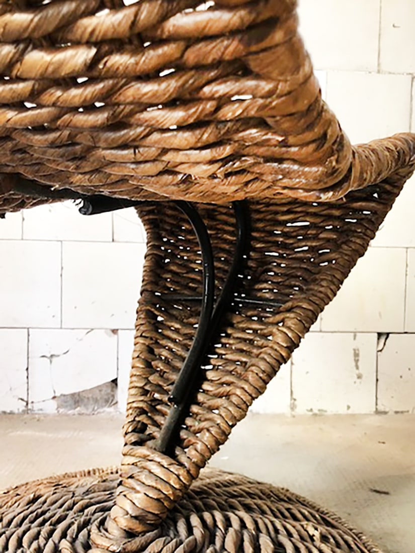 S Chair in Braided Rope by Marzio Cecchi, 1970s - 6