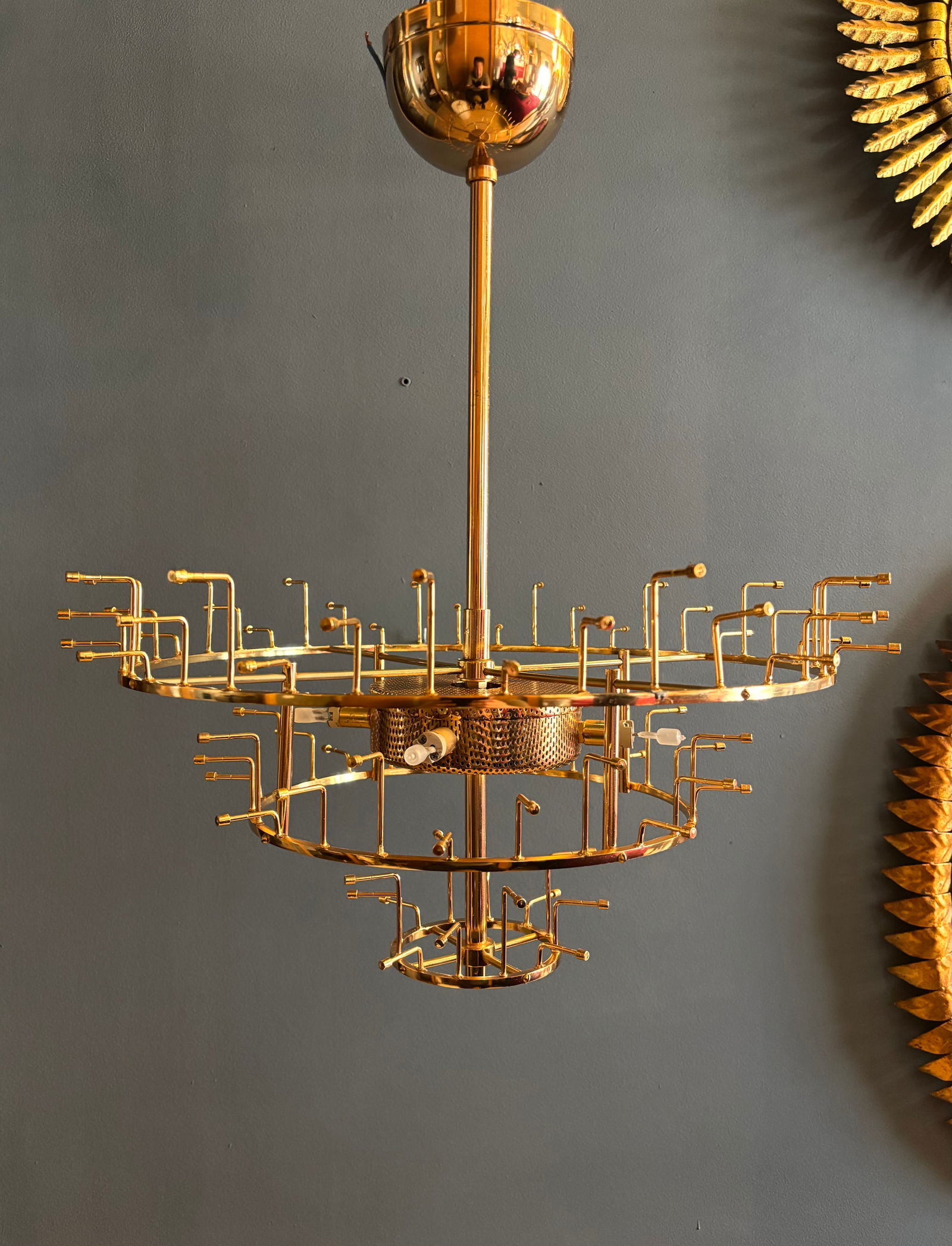 Cristal Triedri Murano Glass Chandelier by Venini - 11