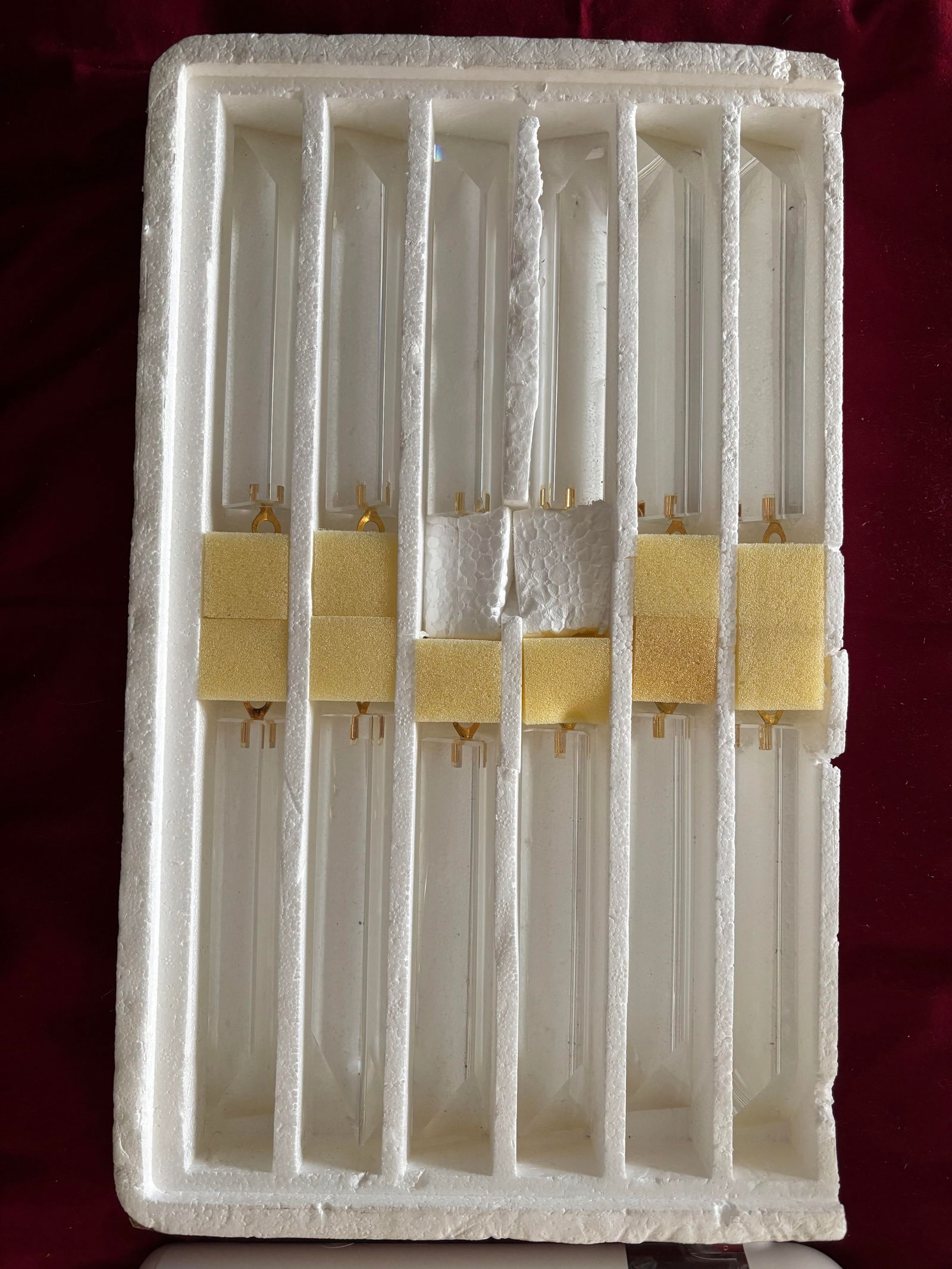 Cristal Triedri Murano Glass Chandelier by Venini - 9