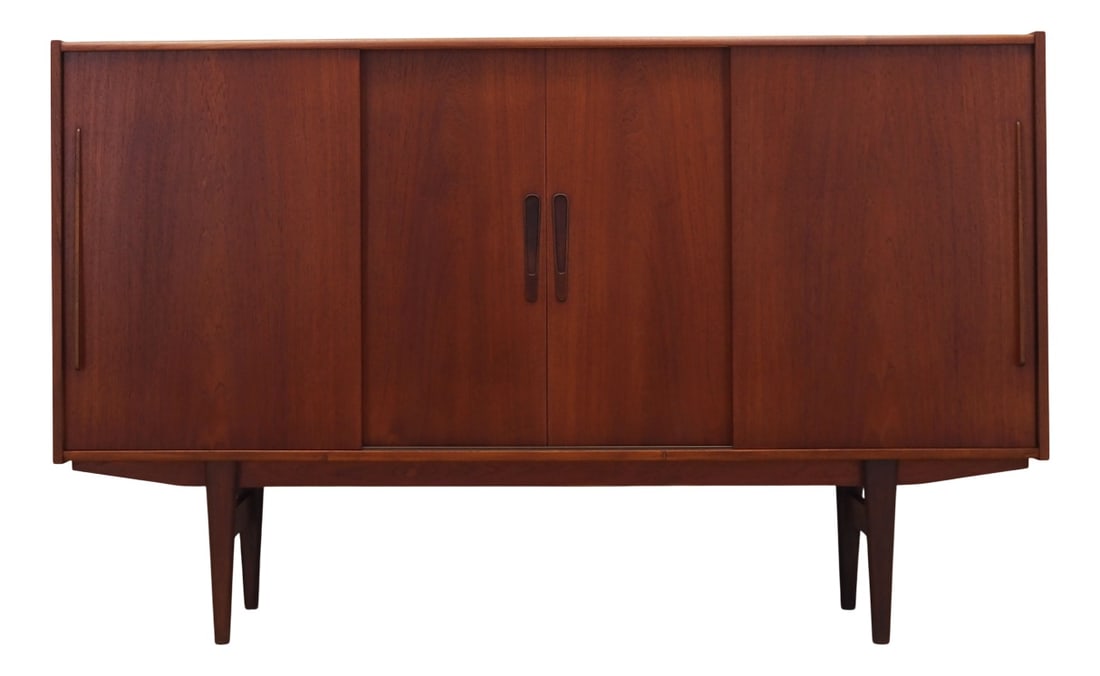 Vintage Danish Teak Highboard, 1960s (1 of 12)