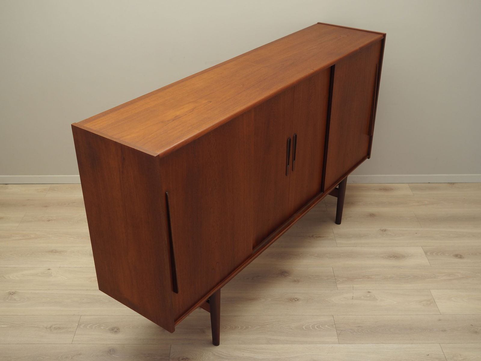 Vintage Danish Teak Highboard, 1960s - 7