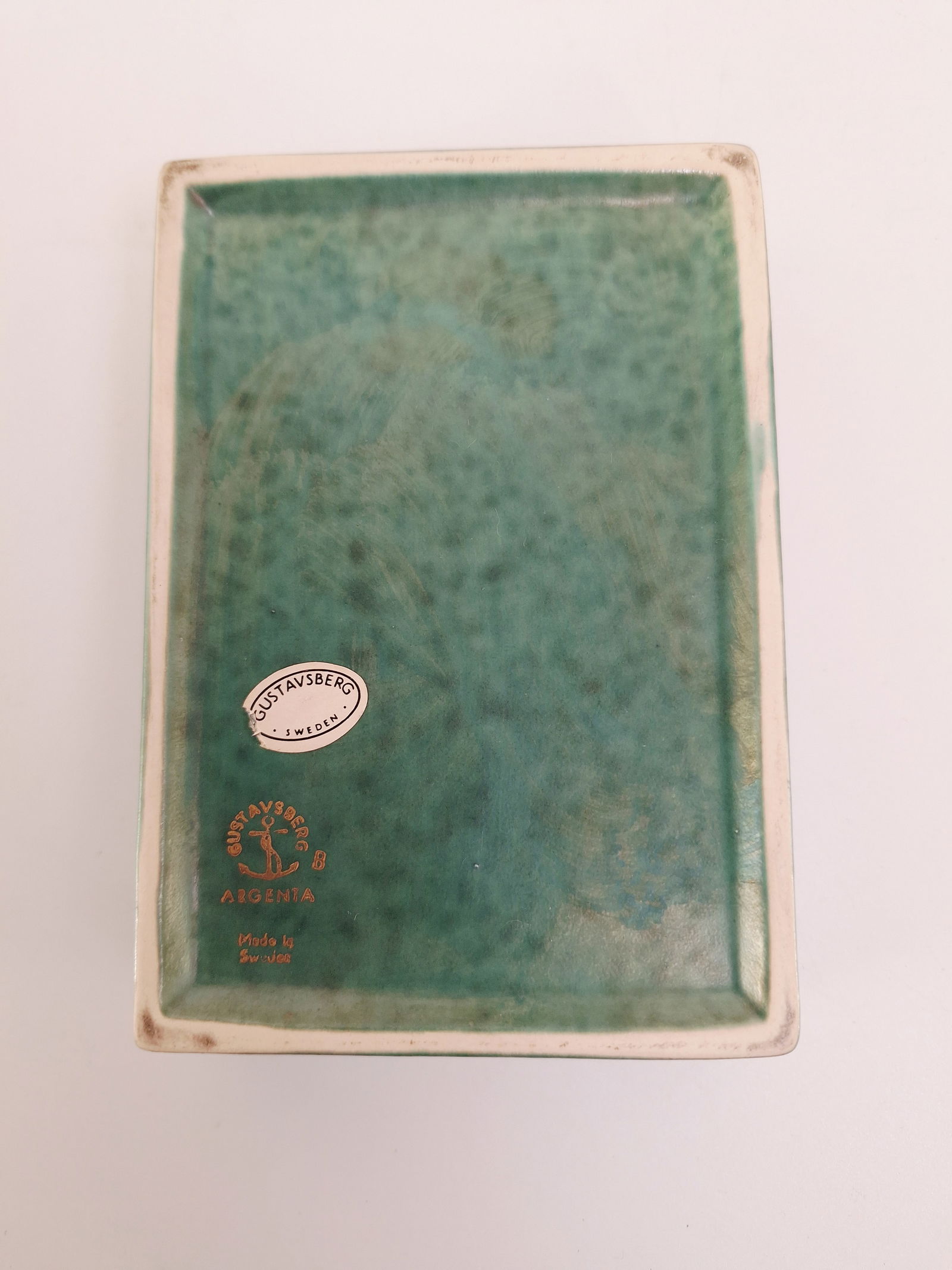 Lidded Argenta Box by Wilhelm Kåge for Gustavsberg - 9