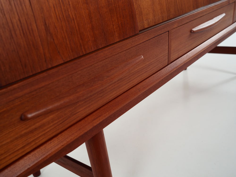 Danish Teak Highboard, 1970s - 10