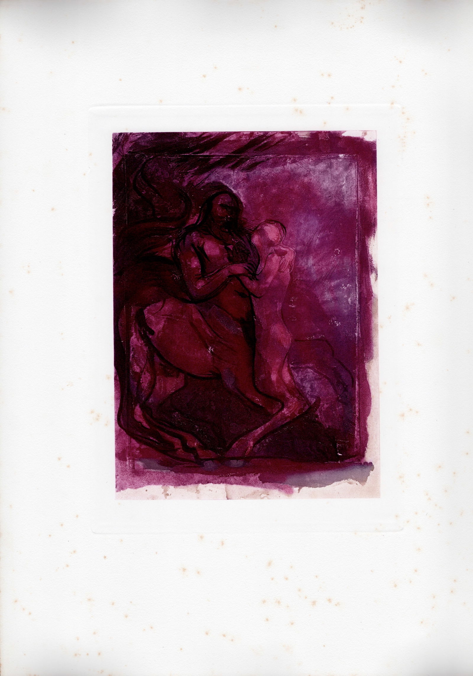 Auguste Rodin, Centaur and Faun, 1897, Engraving - 2