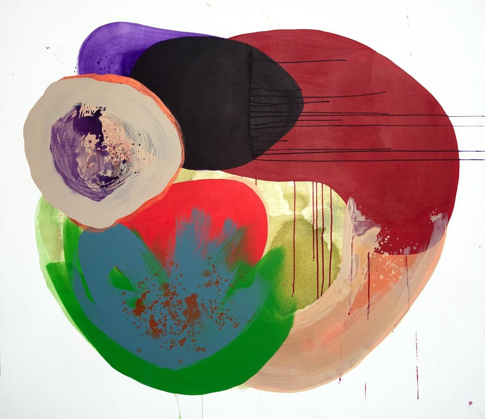 Zuzanna Malinowska, Untitled, 2023, Acrylic: Zuzanna Malinowska (born 1993)A graduate of the Academy of Fine Arts in Łódź at the Faculty of Graphics and Painting. Diploma with honors.The artist received awards and distinctions,