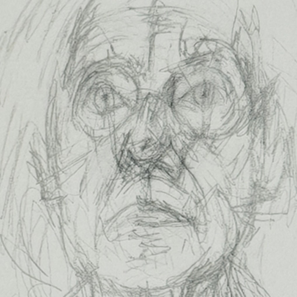 A. Giacometti, Portrait of the Mother, 1963, Paper - 11