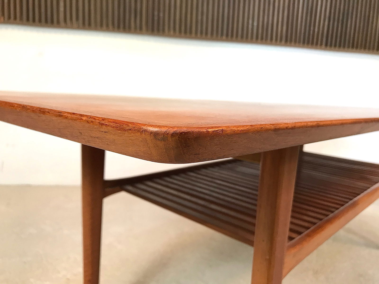 Large Mid-Century Danish Teak Coffee Table, 1960s - 16