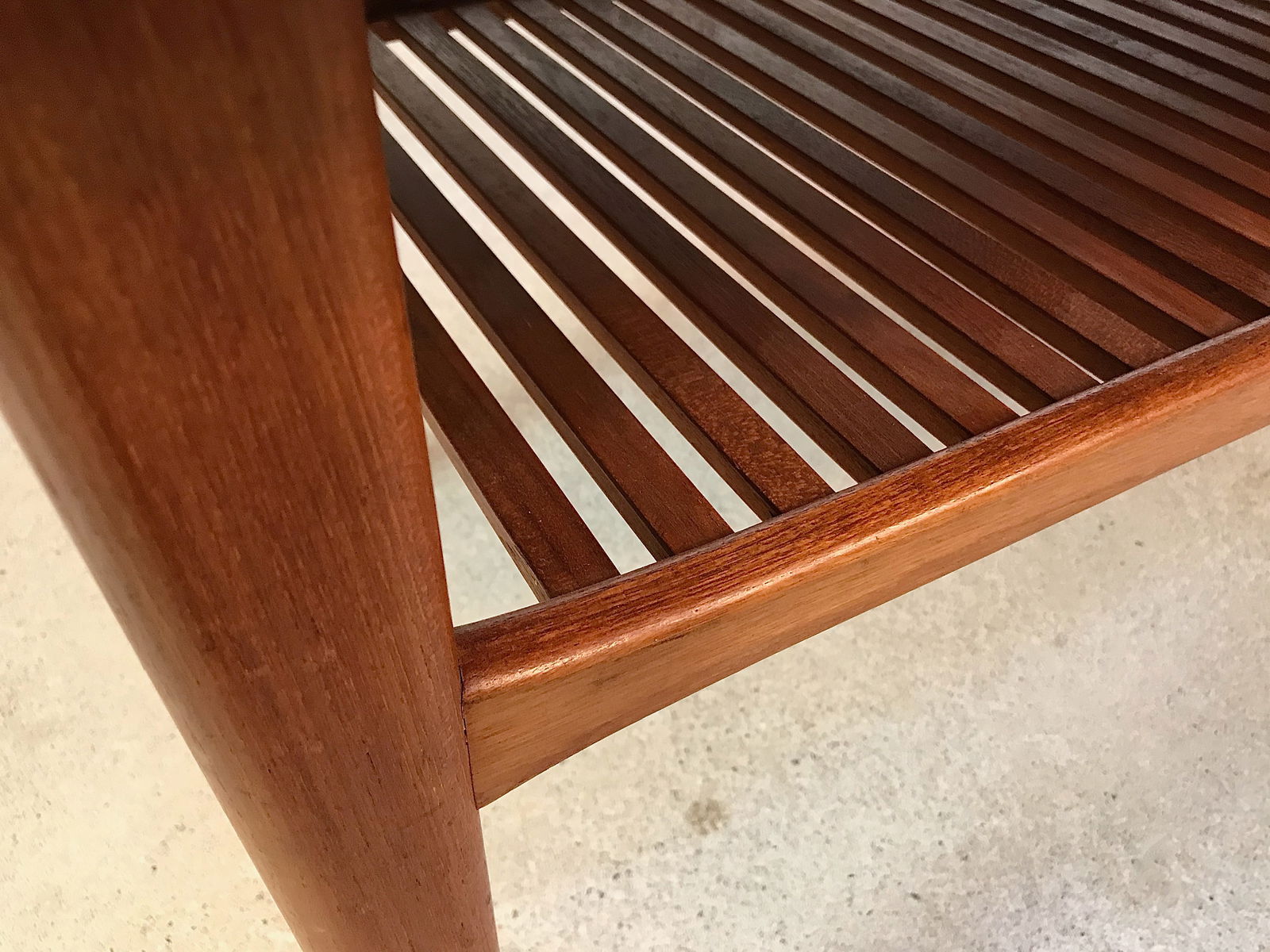 Large Mid-Century Danish Teak Coffee Table, 1960s - 17