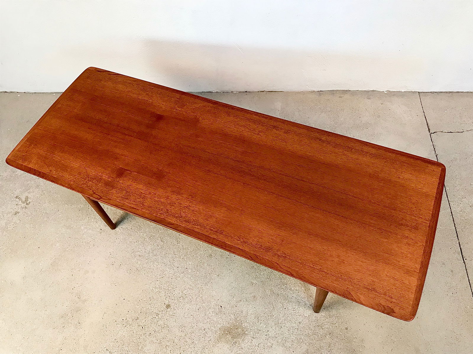 Large Mid-Century Danish Teak Coffee Table, 1960s - 6