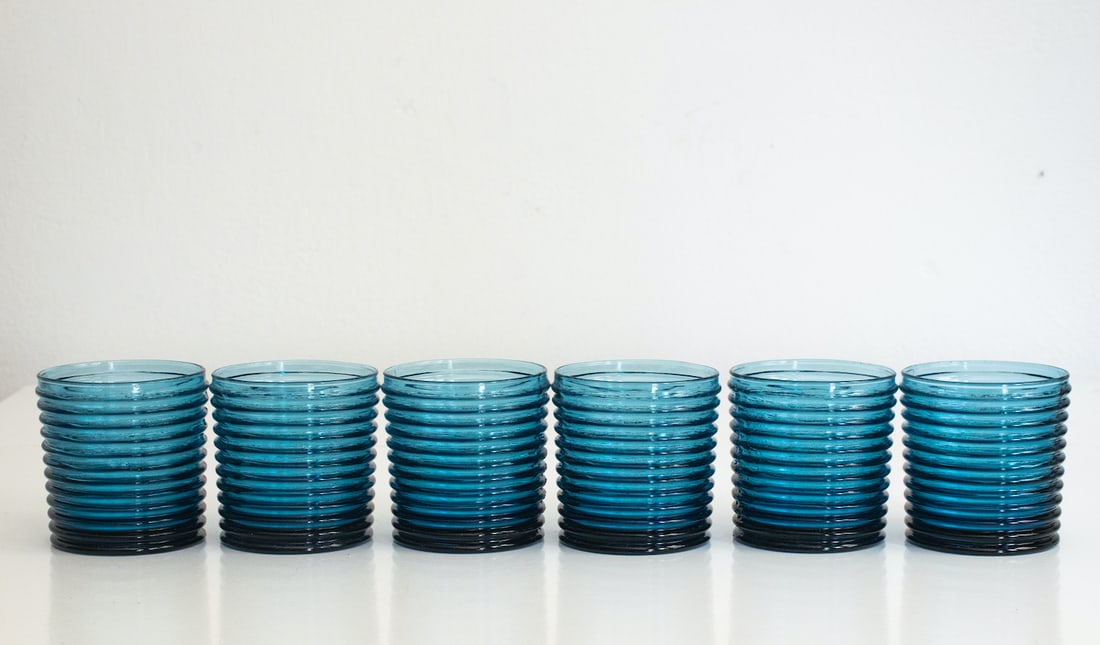 Drinking Glasses by Mariana Iskra, Set of 6 - 10