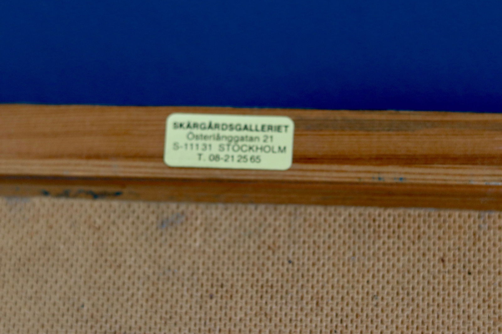 E Alveskog, Swedish Seascape, 1960s, Oil on Panel - 3