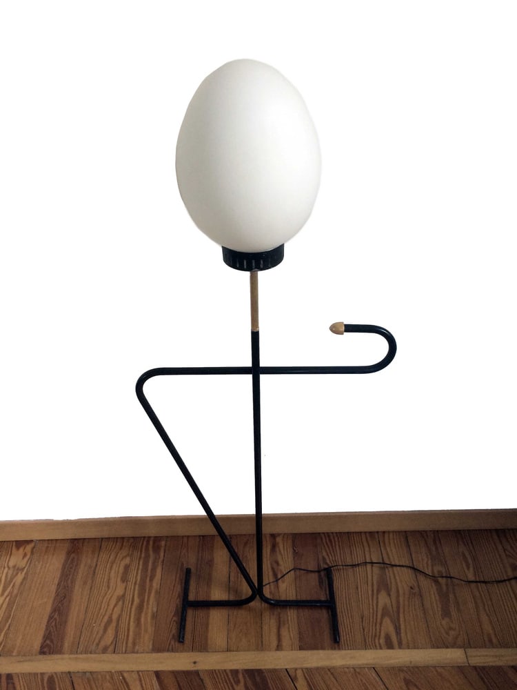 Italian Floor Lamp in the style of Stilnovo, 1950s - 4