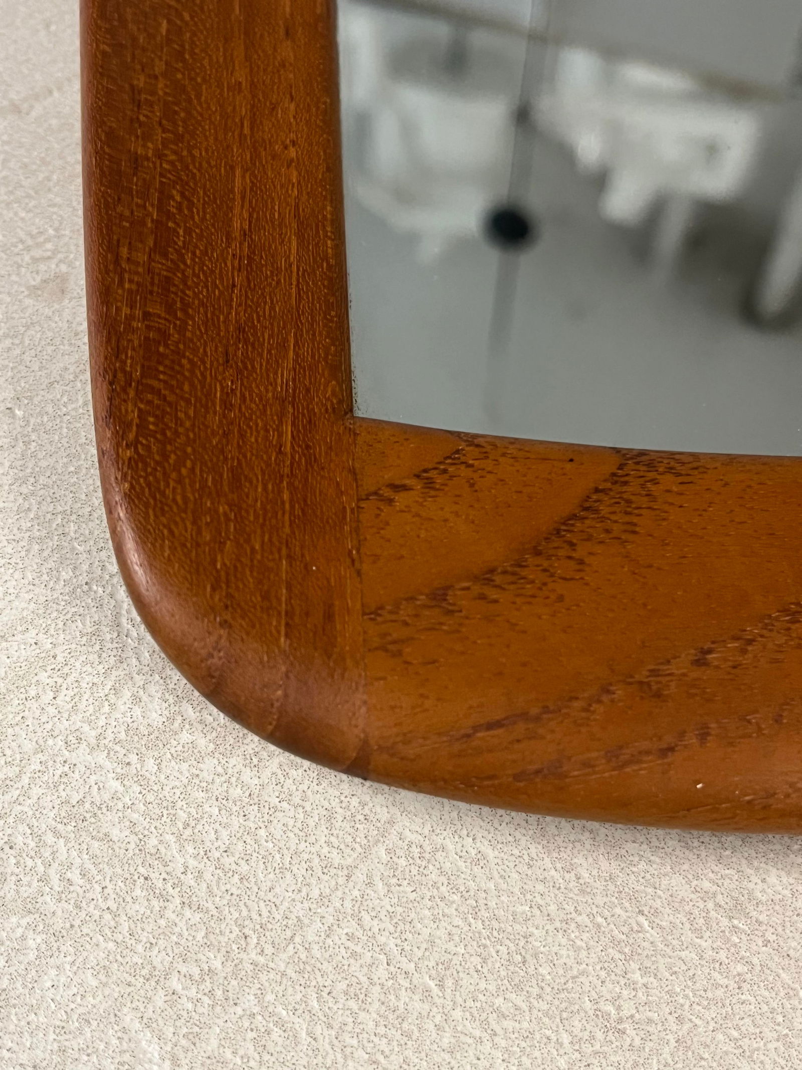 Wall Mirror by Östen Kristiansson for Luxus, 1960s - 3