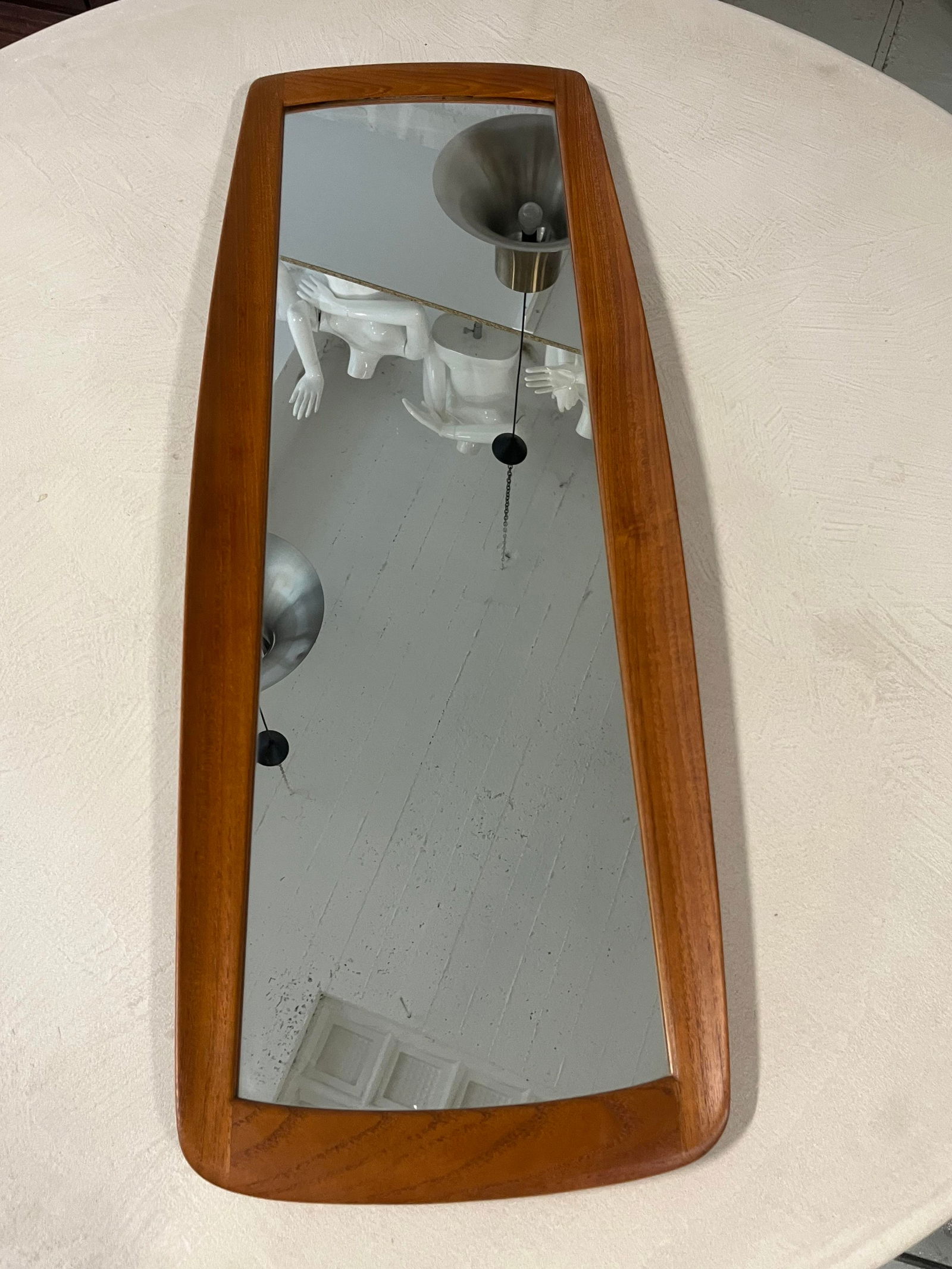 Wall Mirror by Östen Kristiansson for Luxus, 1960s - 4