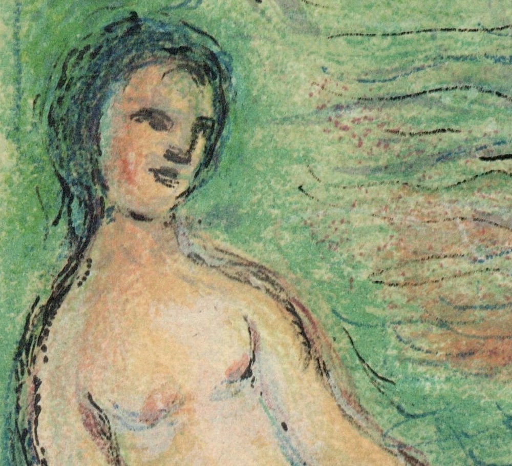 M. Chagall, Ulysses before Nausicaa from Odyssey - 12