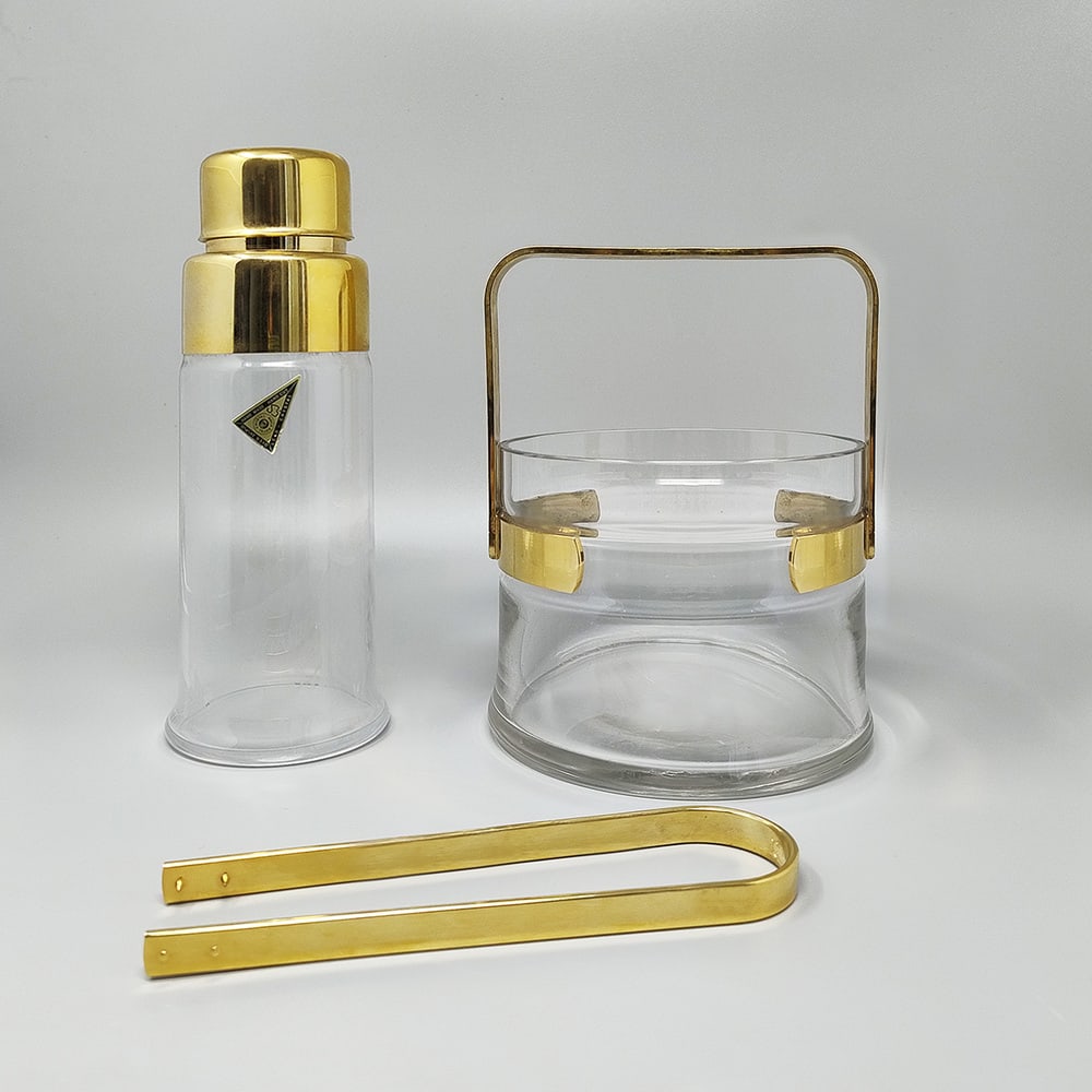 Cocktail Set of 3 in Gold Plate 24k from Dorval - 10