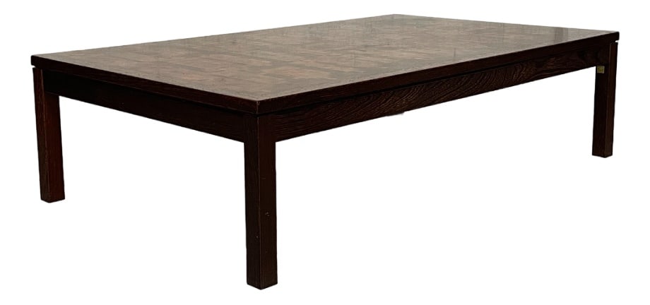 Danish Coffee Table by Tranekær Furniture, 1970s (1 of 20)