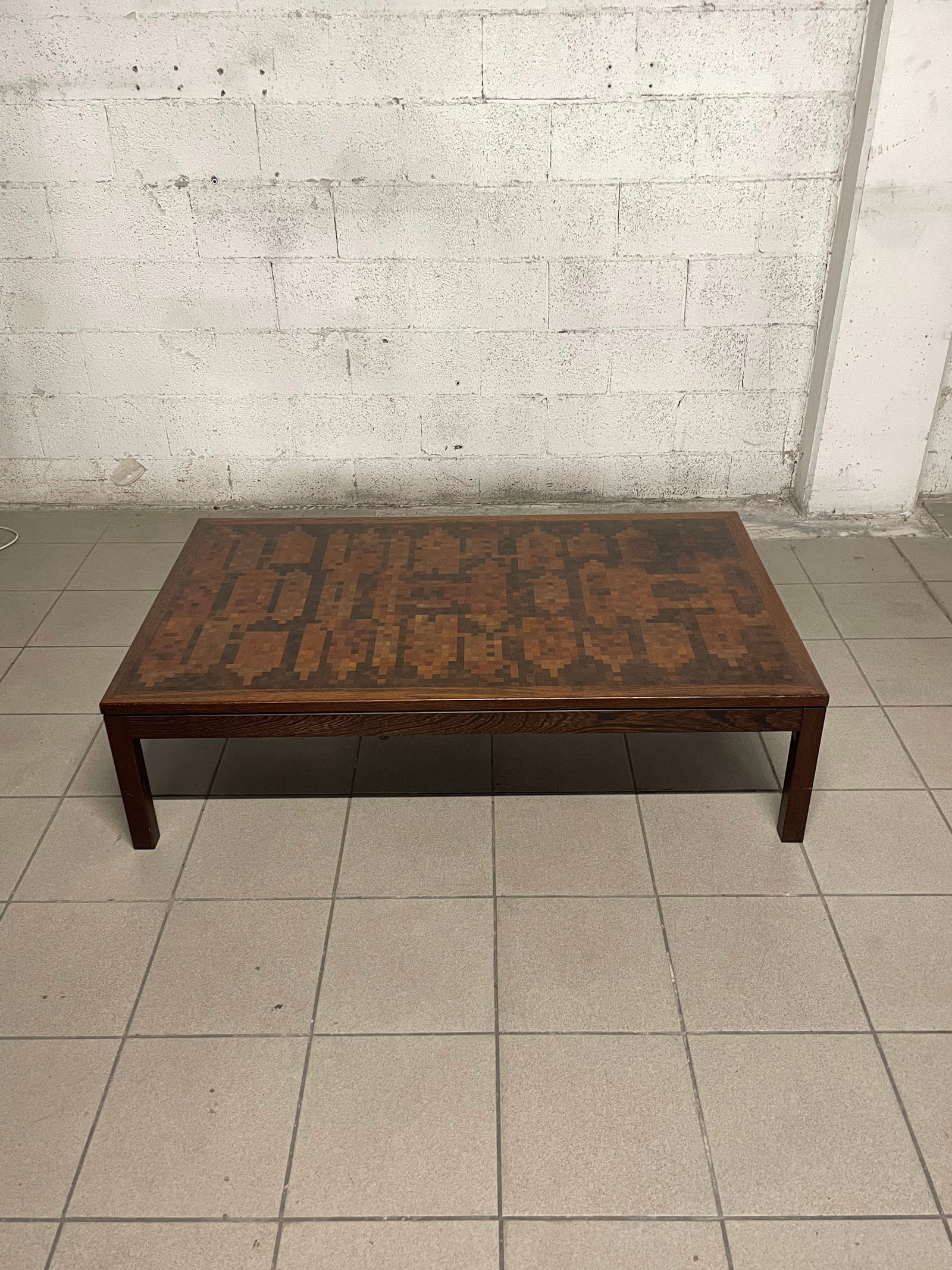 Danish Coffee Table by Tranekær Furniture, 1970s - 5