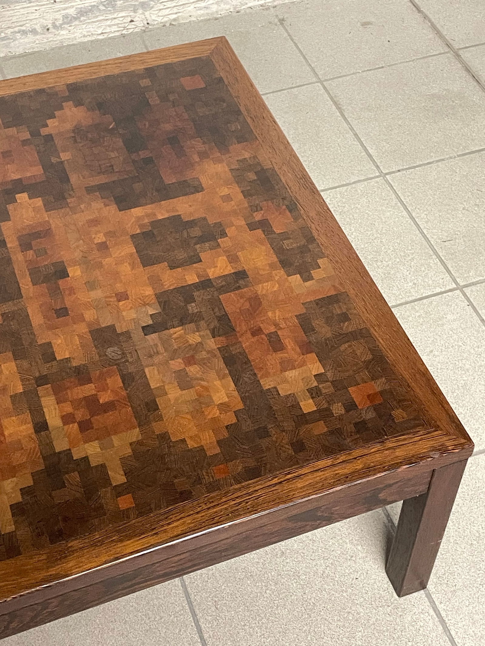 Danish Coffee Table by Tranekær Furniture, 1970s - 9