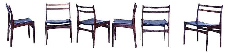 Teak Dining Chairs from Frem Røjle, Set of 6 (1 of 18)
