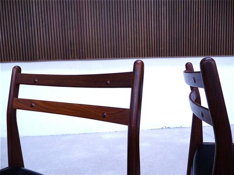 Teak Dining Chairs from Frem Røjle, Set of 6 - 3