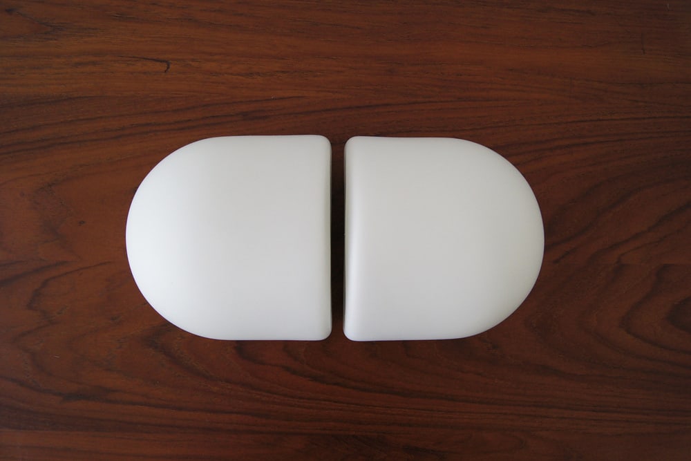 Opaline Wall Lamps by Staff Leuchten, Set of 2 - 4