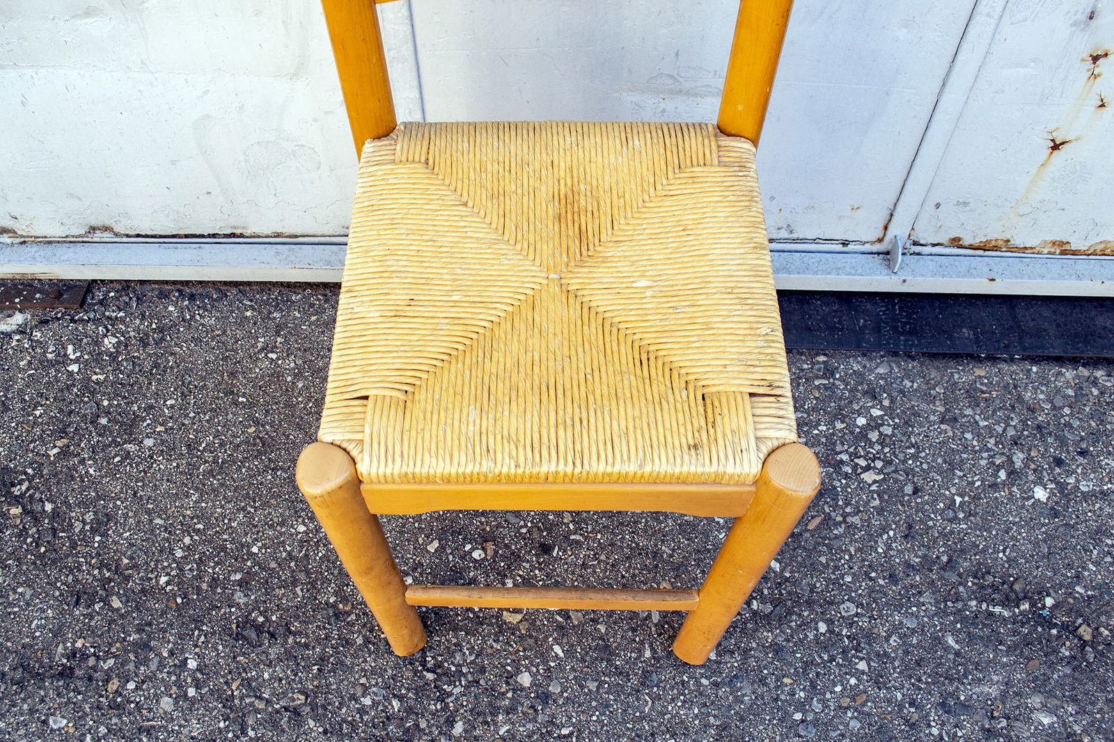 Straw Stools by Charlotte Perriand, 1970, Set of 4 - 5