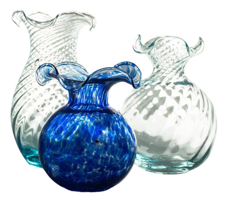 Murano Glass Vases by Mariana Iskra, Set of 3 (1 of 7)