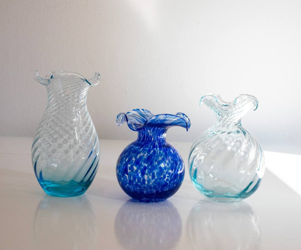 Murano Glass Vases by Mariana Iskra, Set of 3 - 4