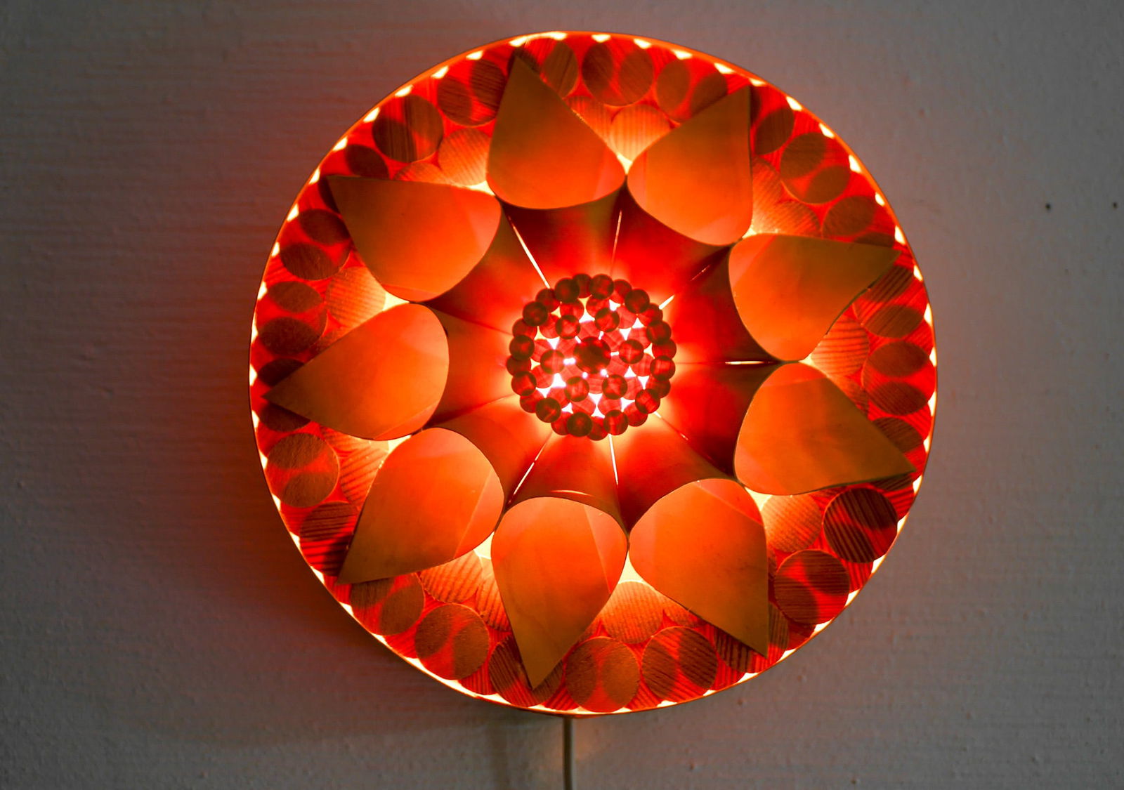 Swedish Handmade Wooden Sconces, Set of 2 - 15