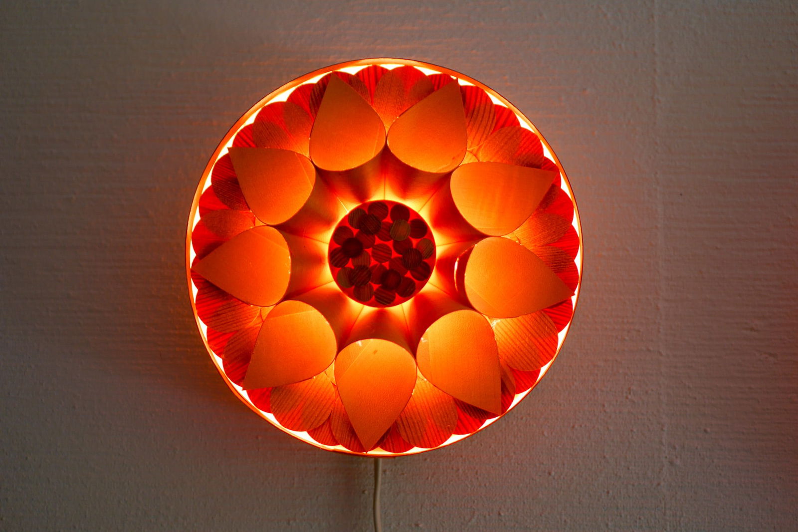 Swedish Handmade Wooden Sconces, Set of 2 - 4