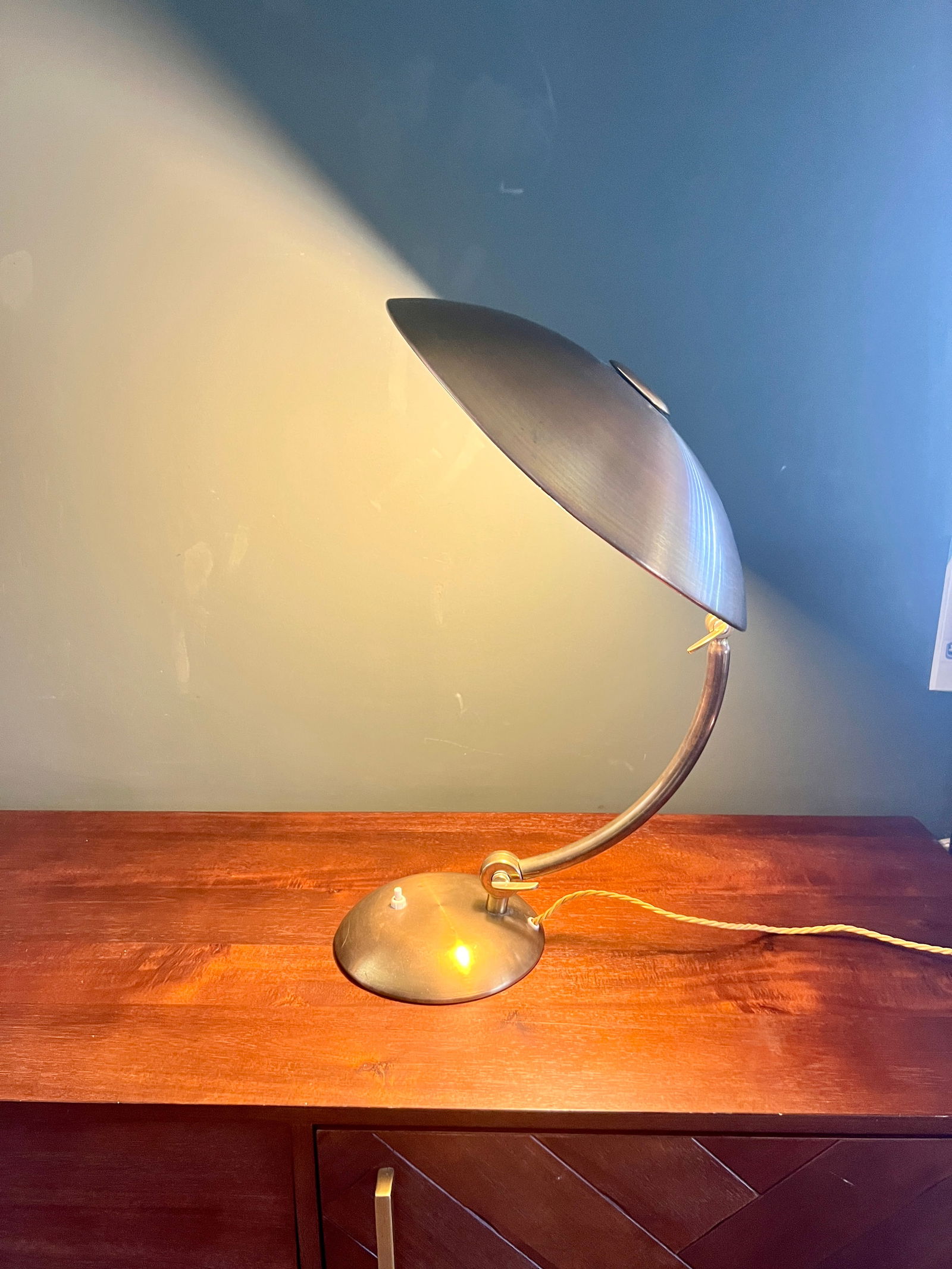Model 7164 Desk Lamp by Egon Hillebrand, 1930s - 2