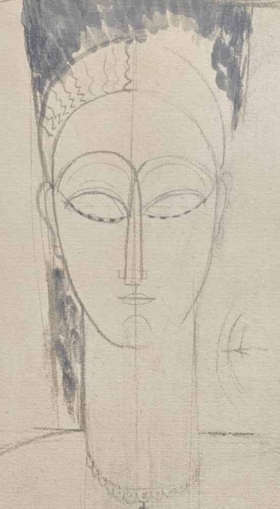 A. Modigliani, Cariatide/Caryatid, Lithograph - 10