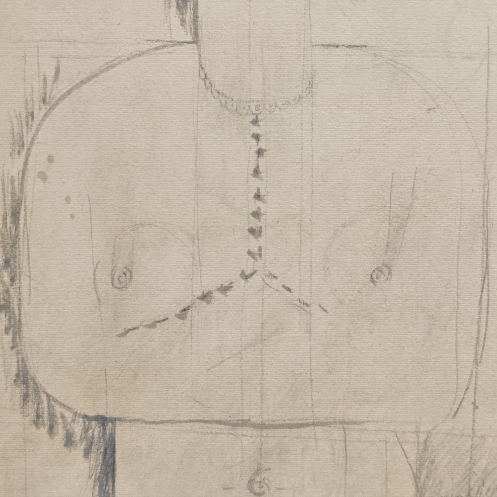 A. Modigliani, Cariatide/Caryatid, Lithograph - 6