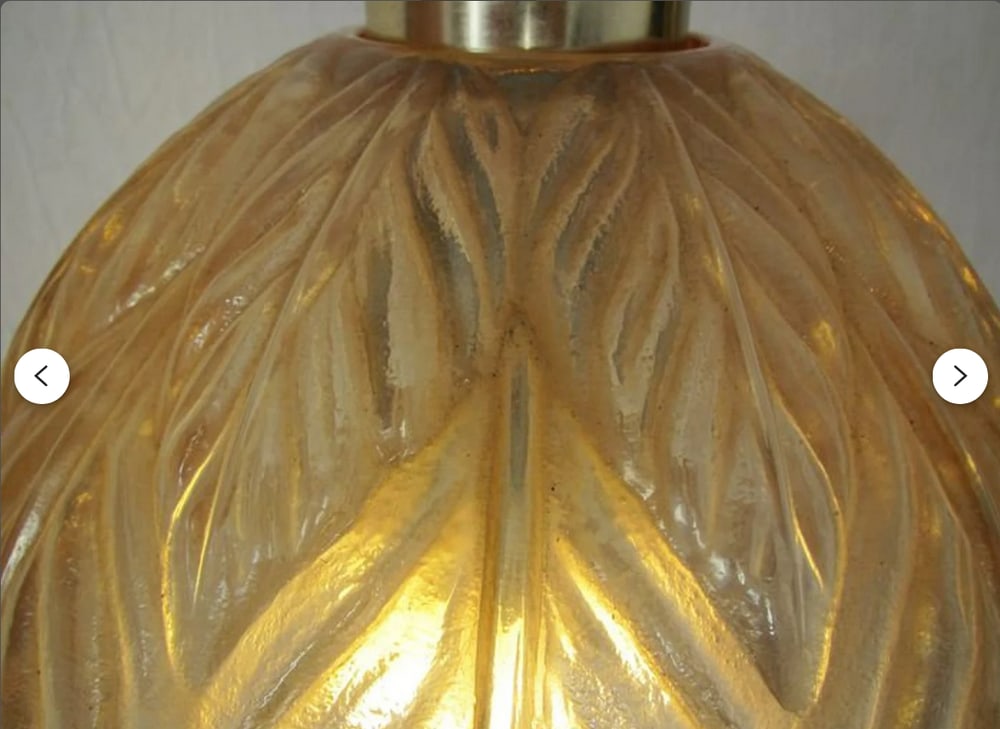 Glass Tulip Pendant Light from Peill & Putzler - 3