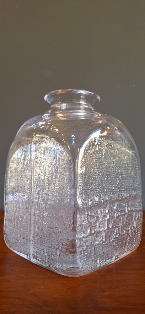 Blown Glass Vase by Christer Sjögren, 1970s - 5