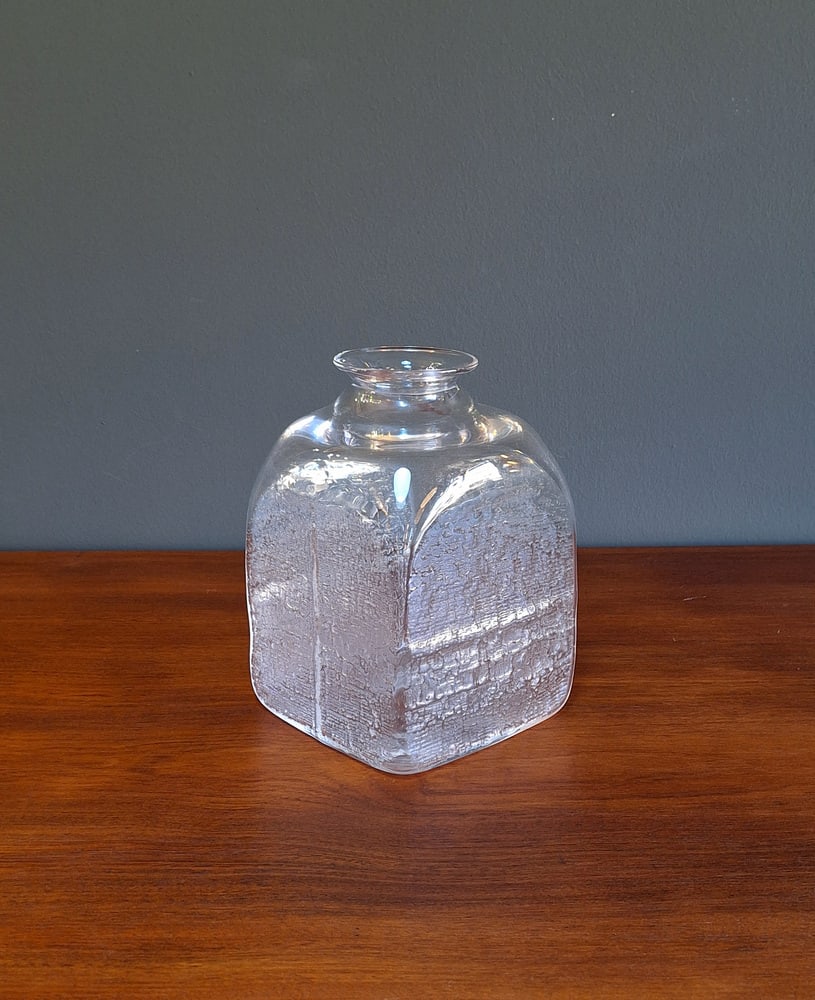 Blown Glass Vase by Christer Sjögren, 1970s - 6