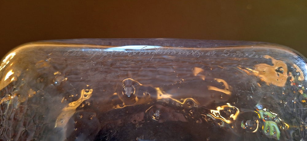 Blown Glass Vase by Christer Sjögren, 1970s - 7