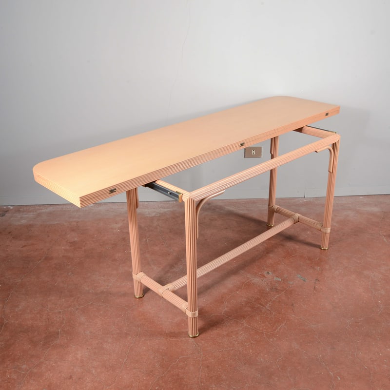Vintage Folding Desk or Console Table - 17
