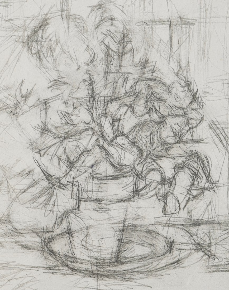 A. Giacometti, Vaso con Pianta, 1963, Lithograph - 3