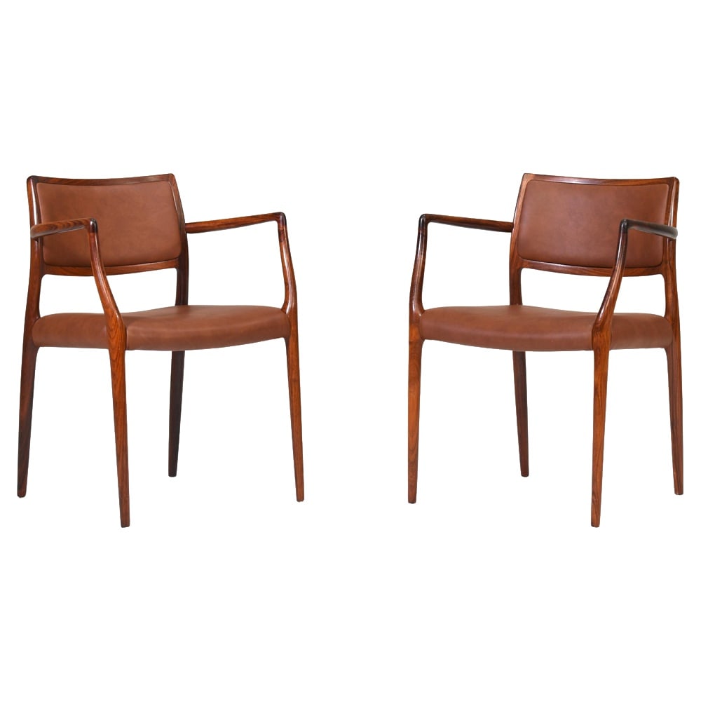 Set of Model 65 Dining Chairs for J.L. Møllers (1 of 20)