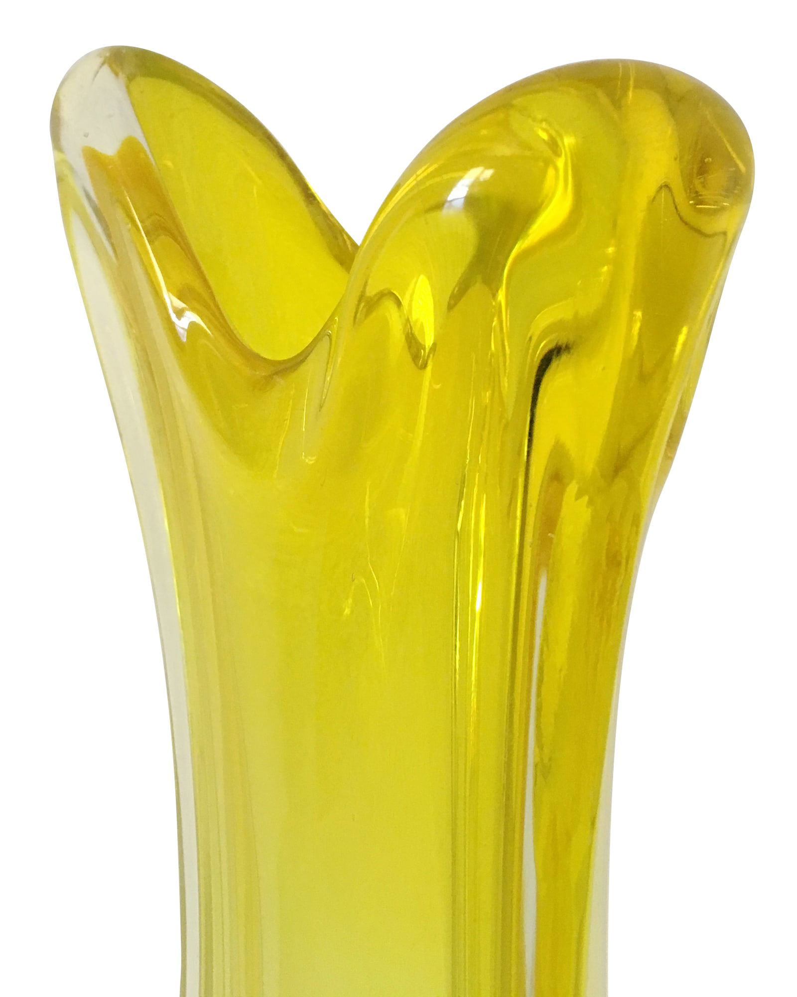 Glass Vase by Luciano Ferro for A.VE.M., 1960s - 16