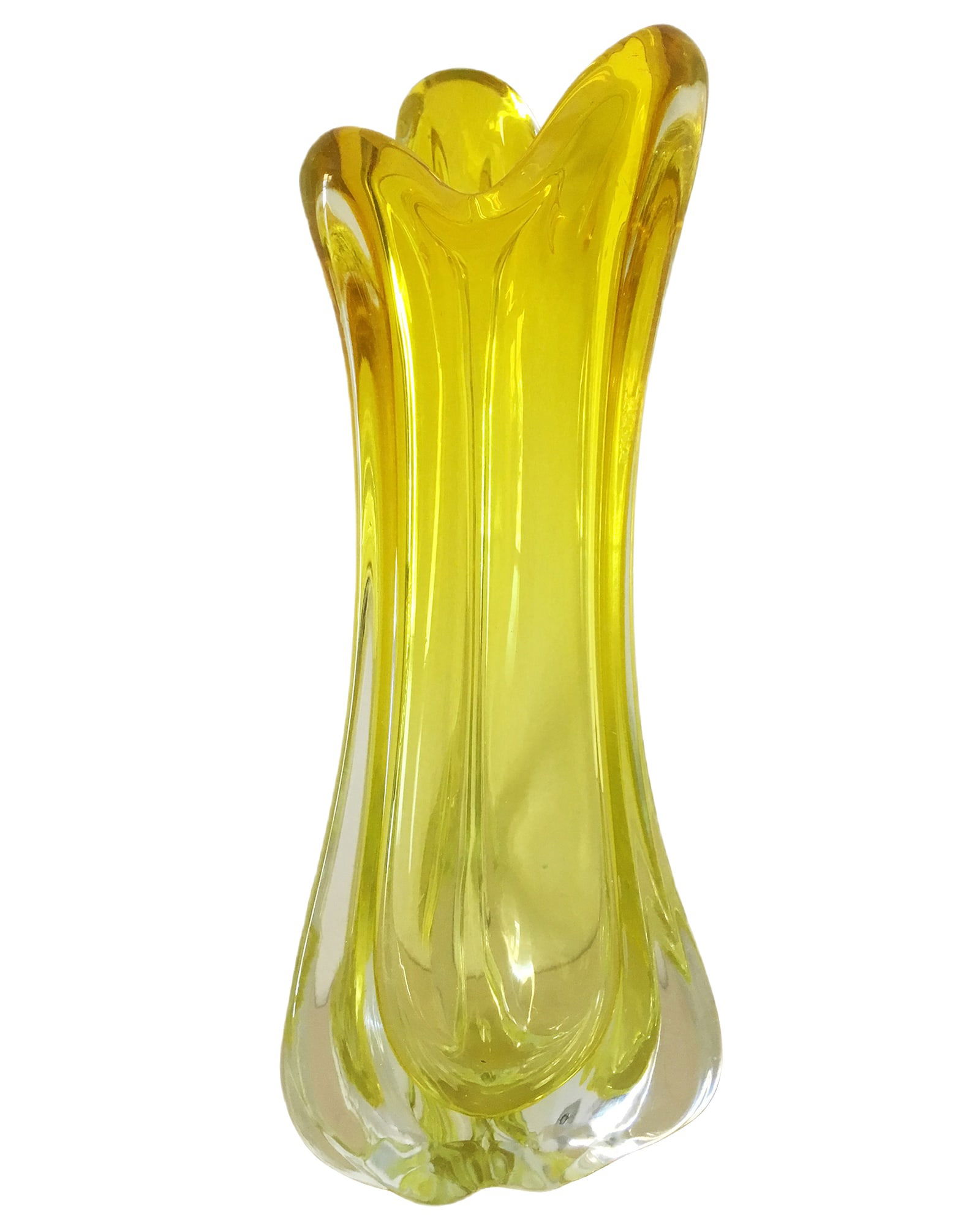 Glass Vase by Luciano Ferro for A.VE.M., 1960s (1 of 19)