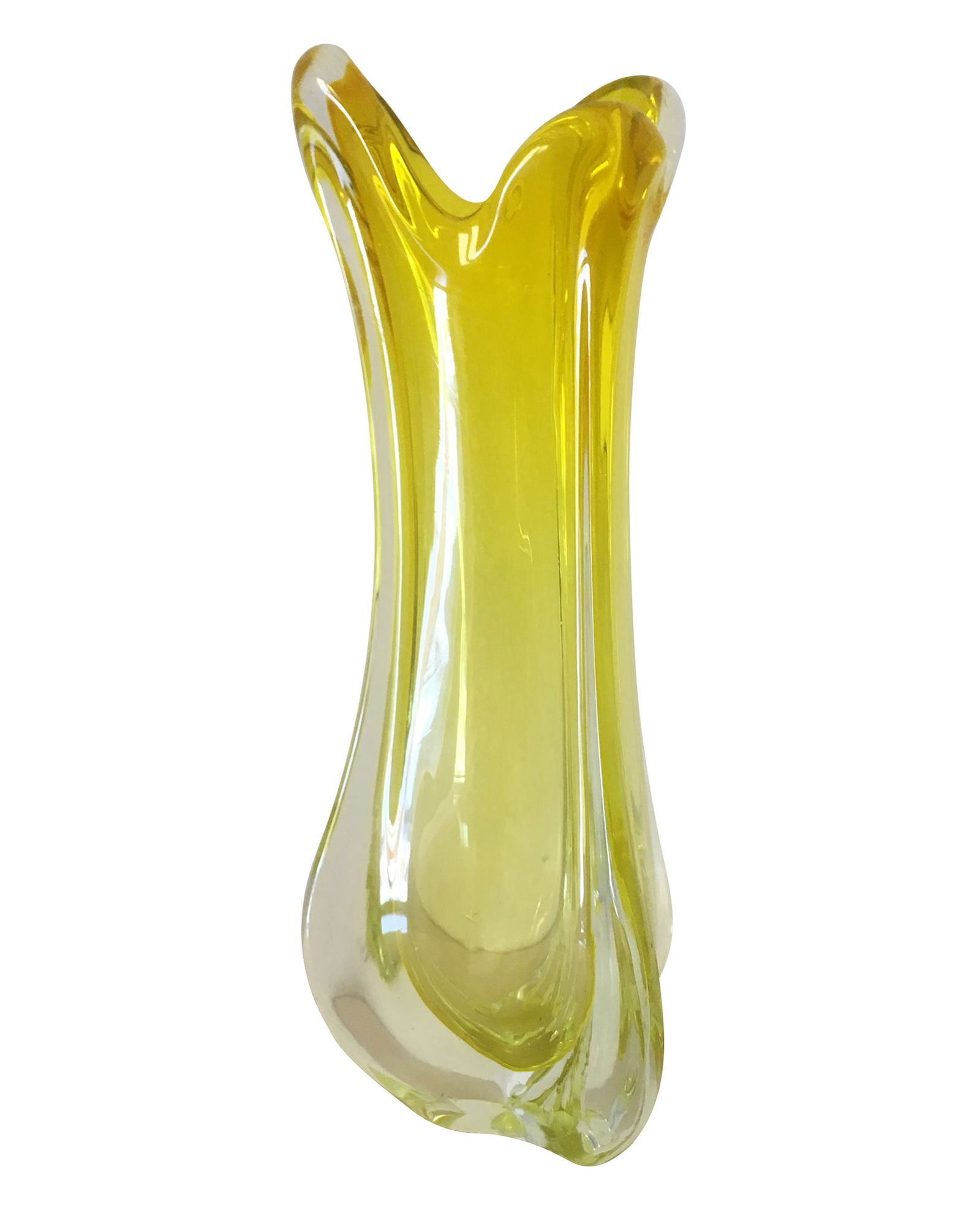 Glass Vase by Luciano Ferro for A.VE.M., 1960s - 2