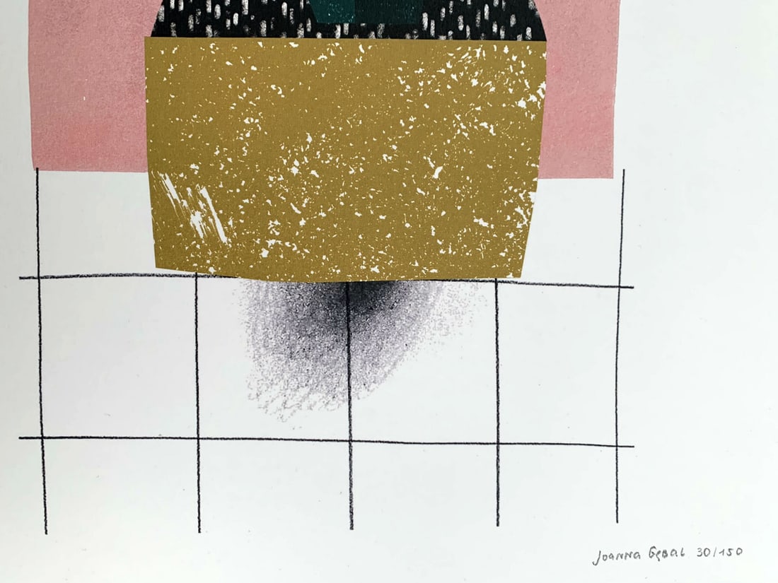 Joanna Gebal, Cactus, 2019, Screen Print & Paper - 3