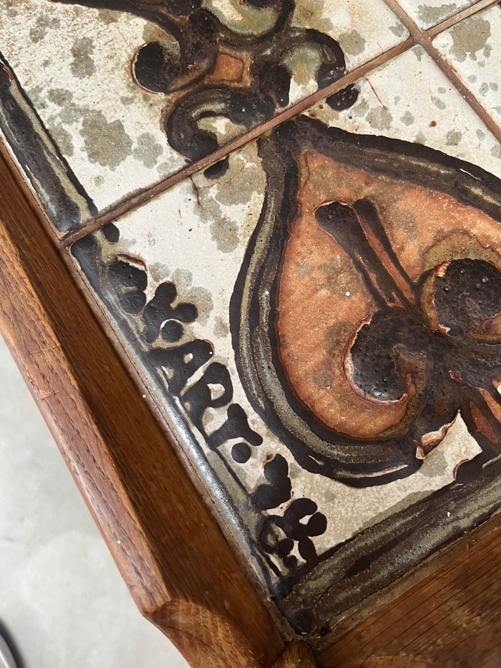 Tile Rolling Table by Henning Kjærnulf, 1960s - 5