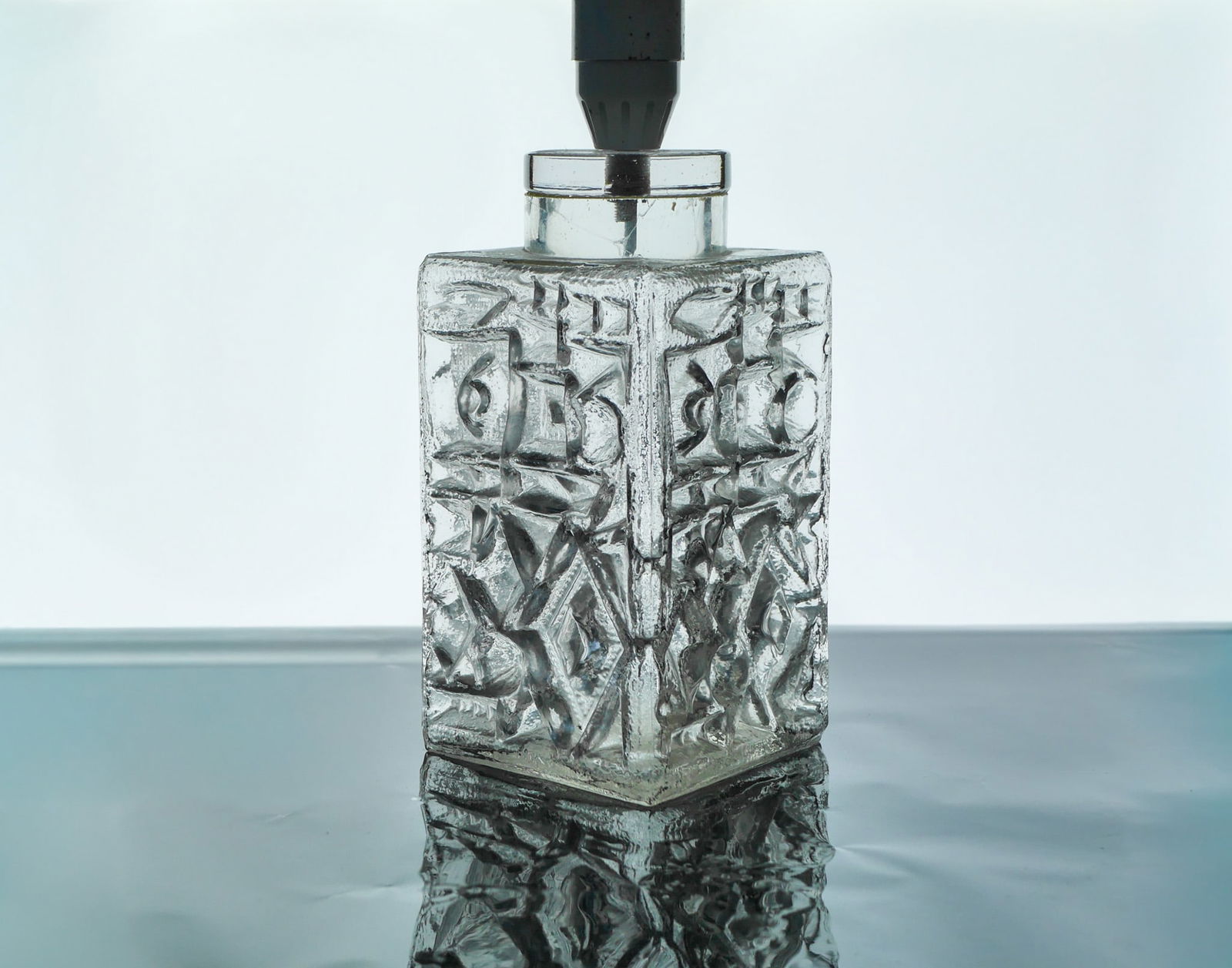 Scandiavian Glass Lamp by Henrik Blomqvist - 2