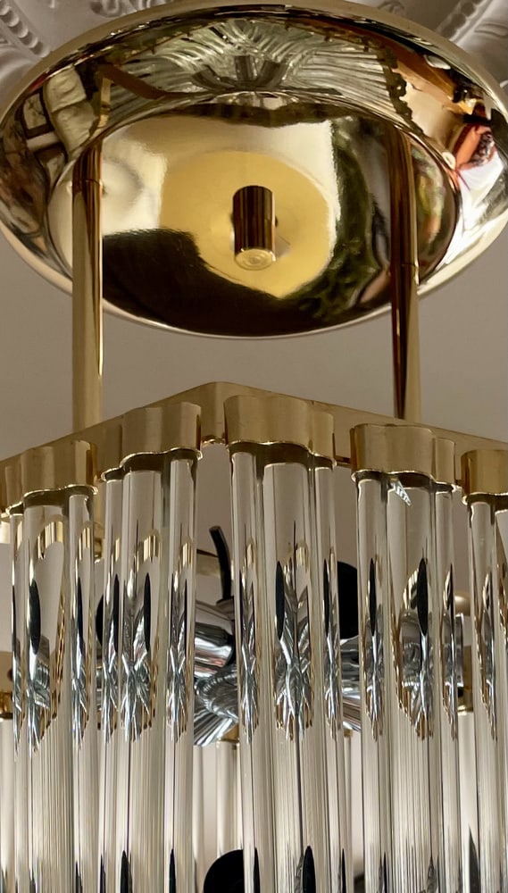 Chandelier by Paolo Venini for Venini, 1970s - 5